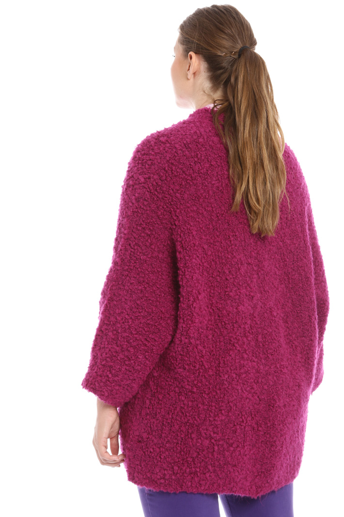 Bouclé mohair cardigan Intrend Bouclé mohair cardigan Intrend