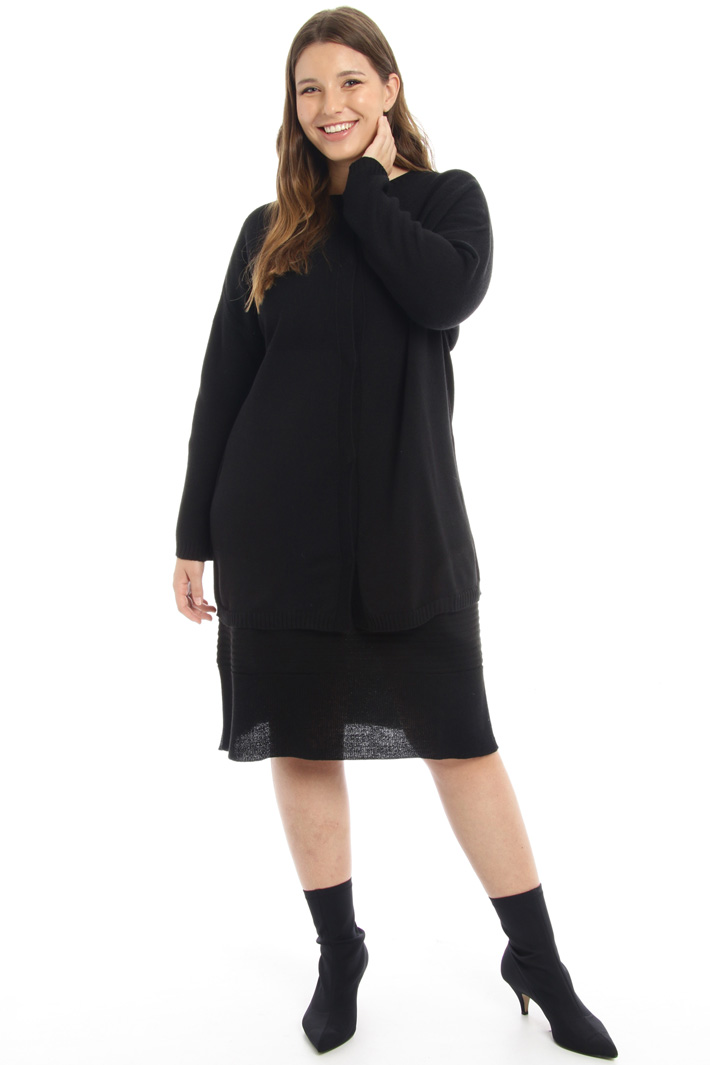 Wool blend cardigan Intrend Wool blend cardigan Intrend