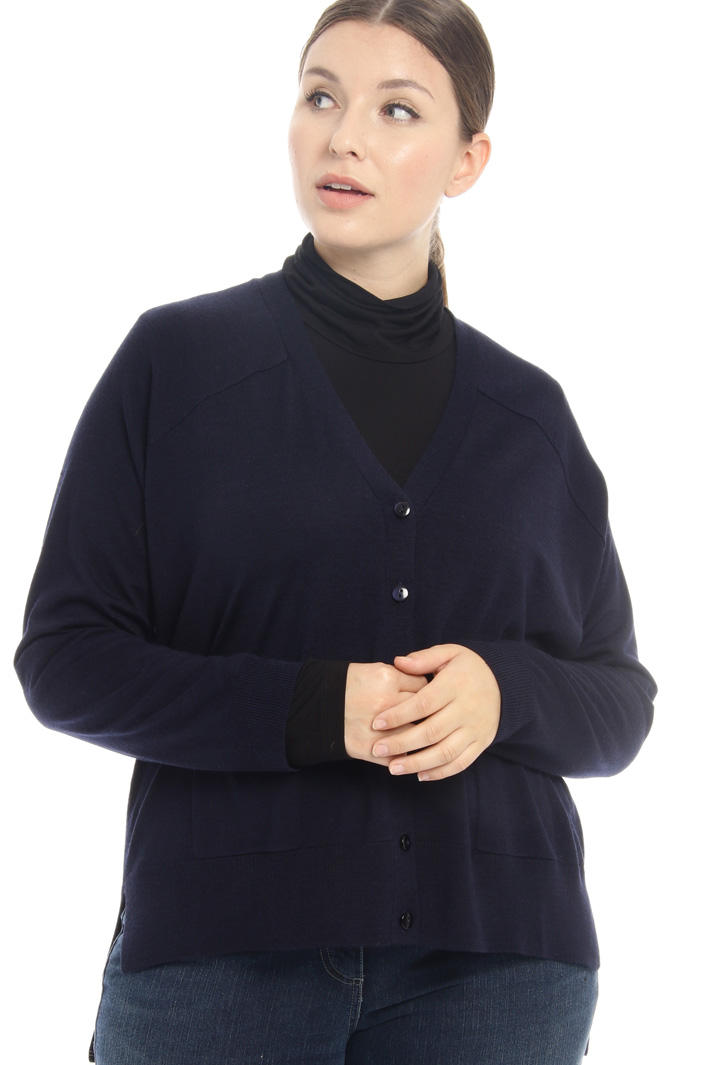 Cardigan morbido in misto lana Intrend Cardigan morbido in misto lana Intrend