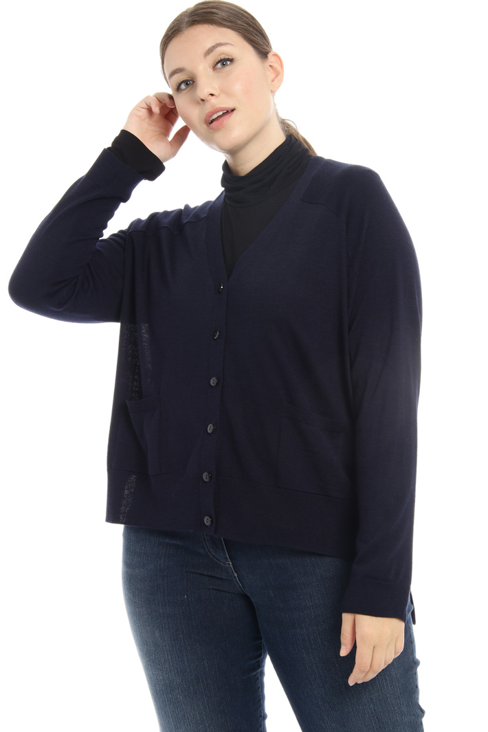 Cardigan morbido in misto lana Intrend Cardigan morbido in misto lana Intrend
