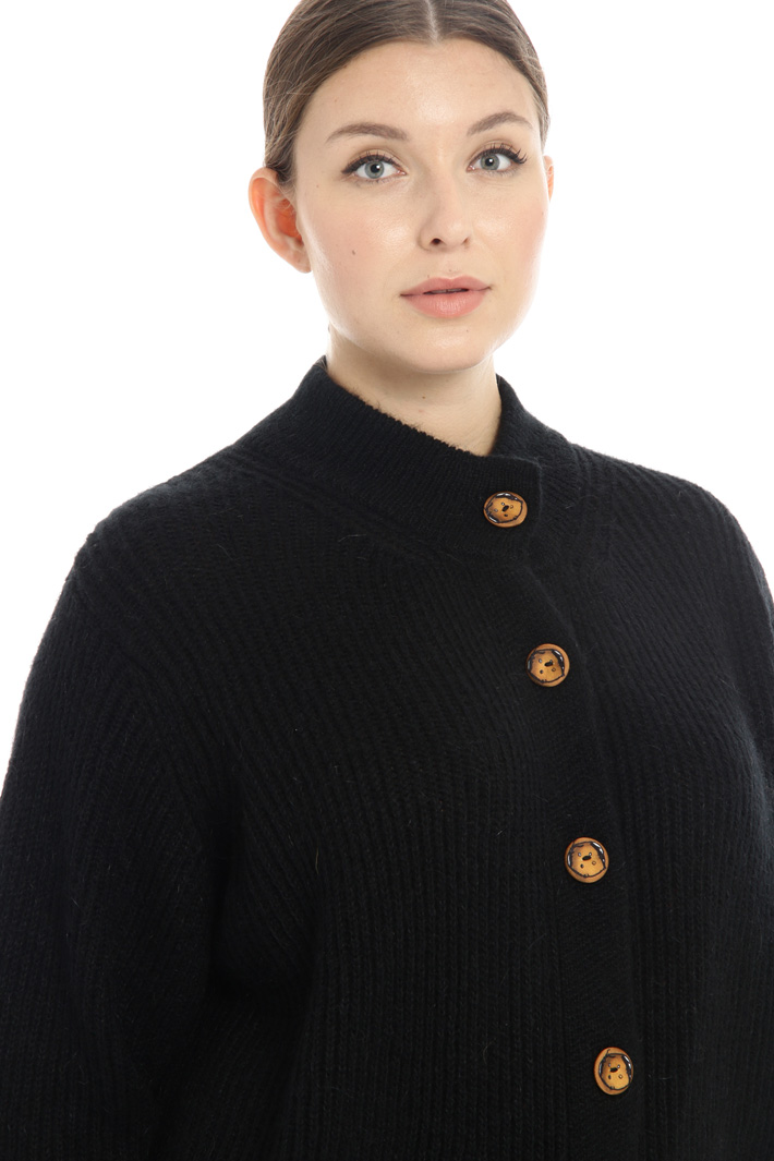 Mohair blend cardigan Intrend Mohair blend cardigan Intrend