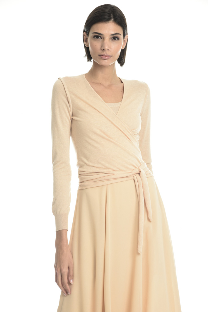 Silk and cashmere cardigan Intrend Silk and cashmere cardigan Intrend