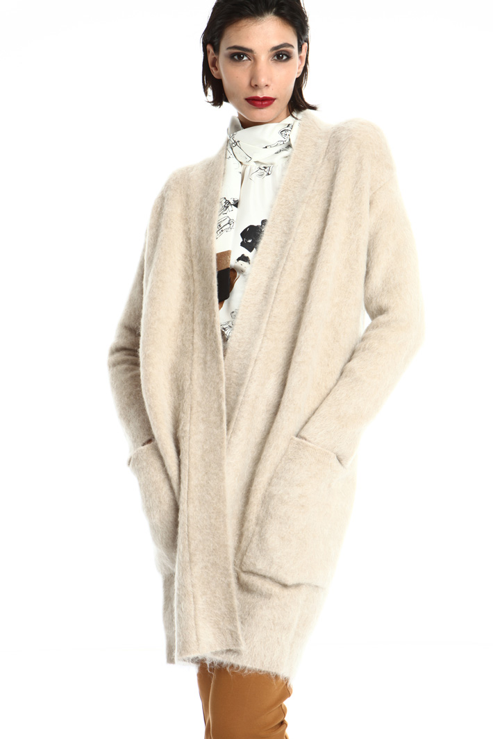 Mohair open front cardigan Intrend Mohair open front cardigan Intrend