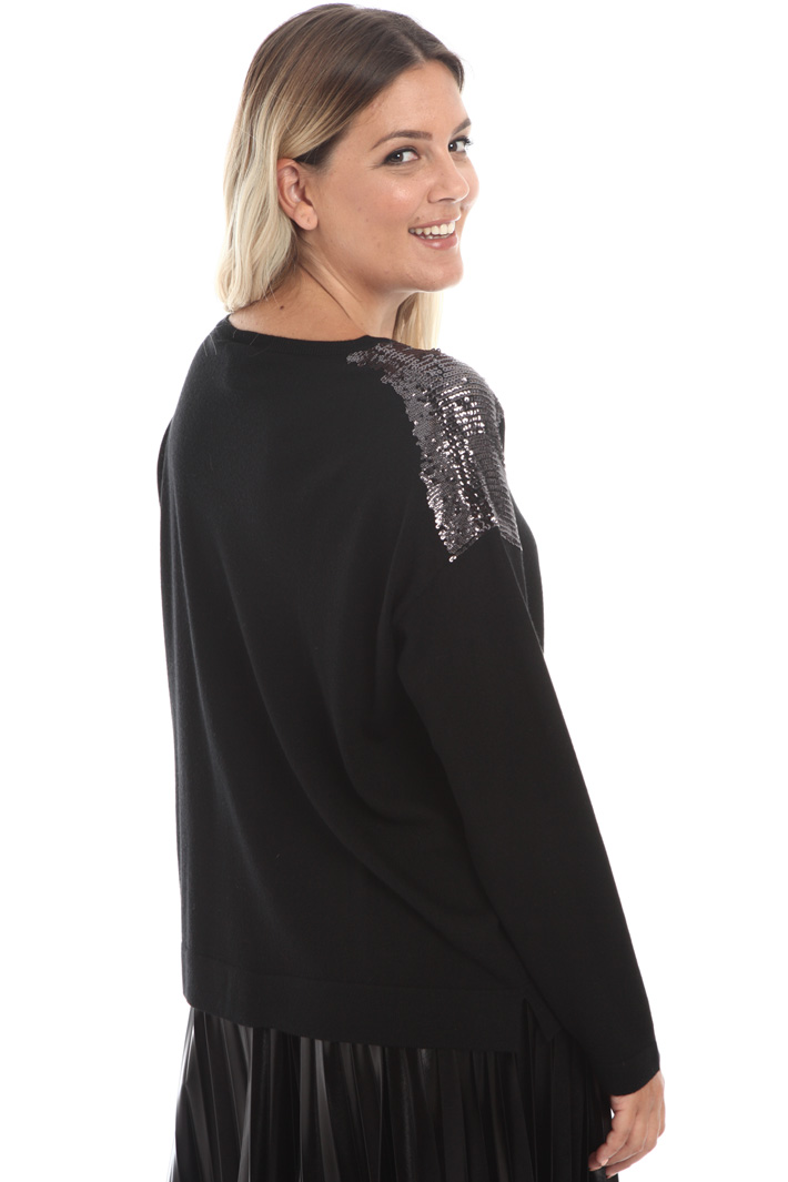 Sequin wool sweater Intrend Sequin wool sweater Intrend