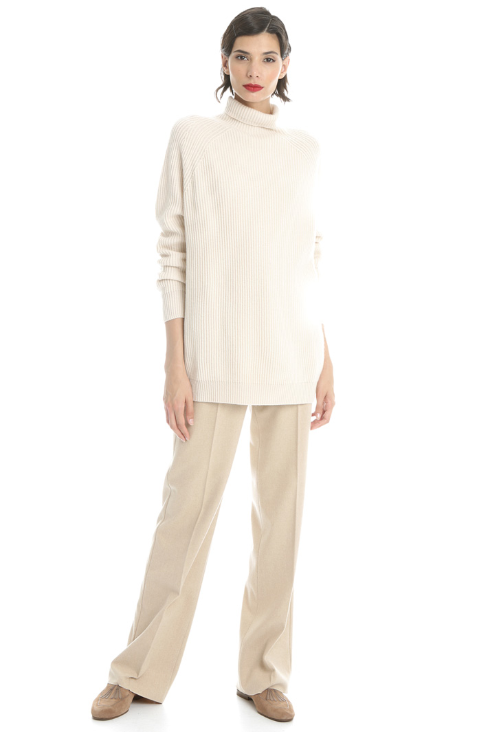 Turtleneck sweater in cashmere Intrend Turtleneck sweater in cashmere Intrend