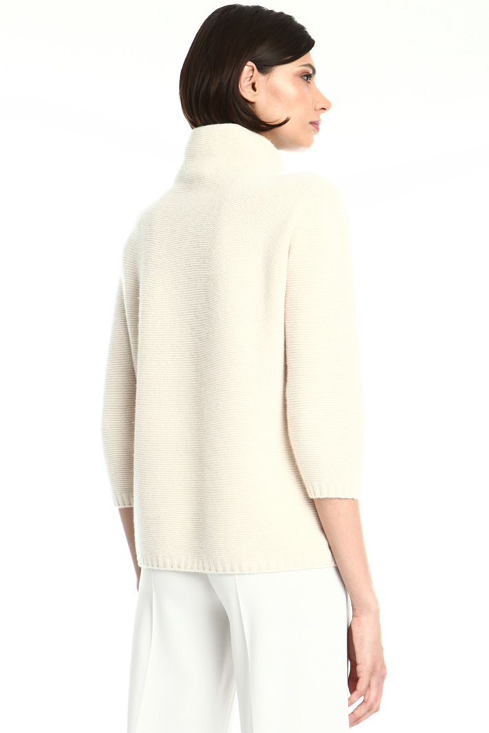 Cashmere funnel neck sweater Intrend Cashmere funnel neck sweater Intrend
