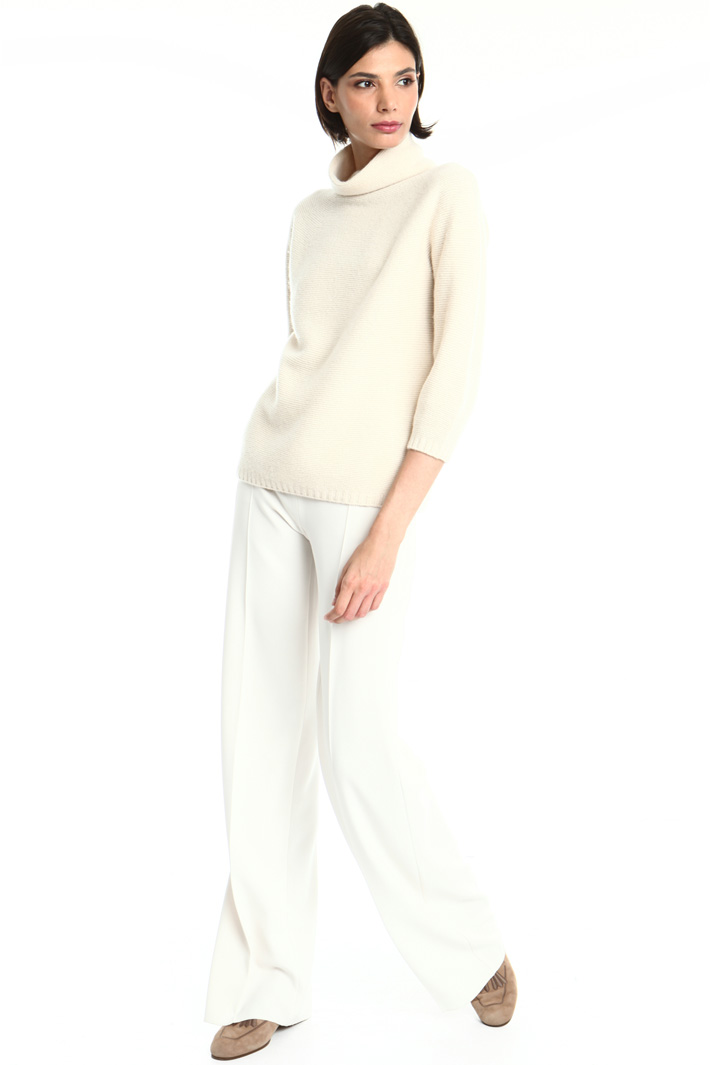 Cashmere funnel neck sweater Intrend Cashmere funnel neck sweater Intrend