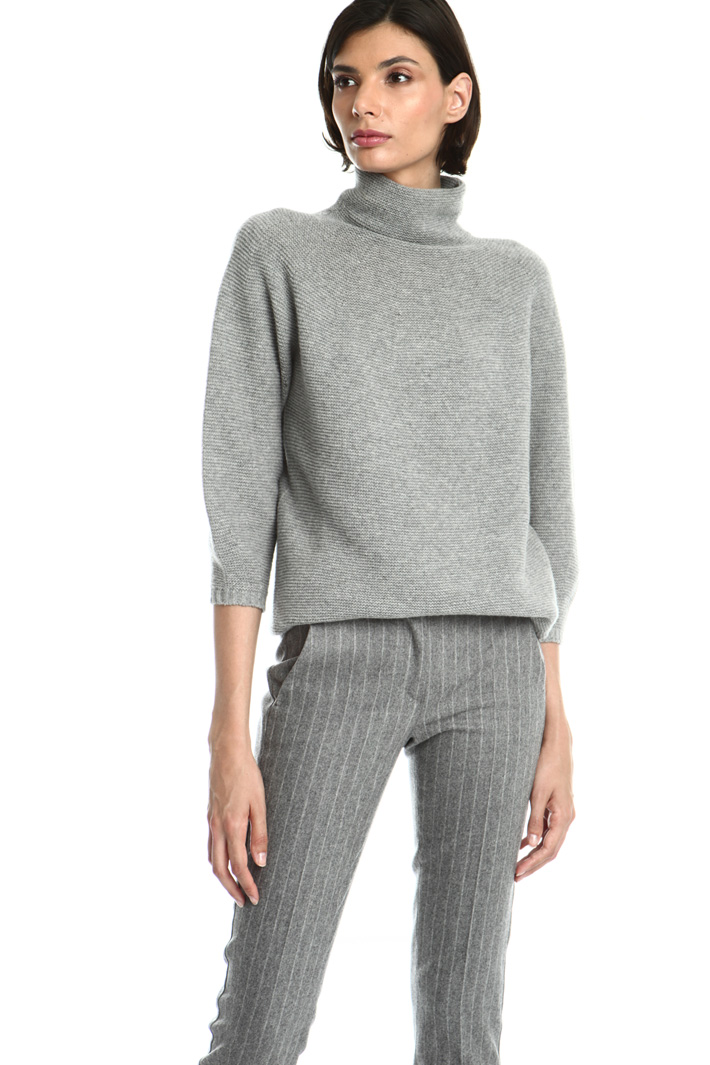 Cashmere funnel neck sweater Intrend Cashmere funnel neck sweater Intrend