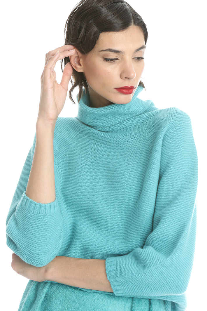 Cashmere funnel neck sweater Intrend Cashmere funnel neck sweater Intrend