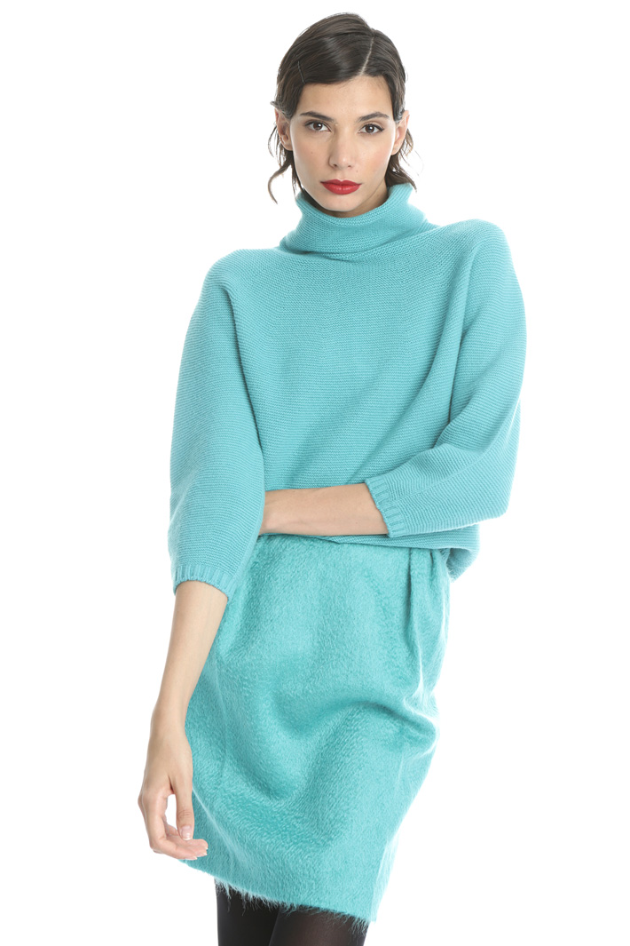 Cashmere funnel neck sweater Intrend Cashmere funnel neck sweater Intrend