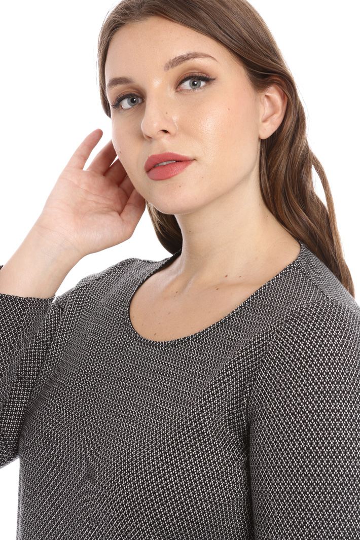 Abito in jersey jacquard Intrend Abito in jersey jacquard Intrend