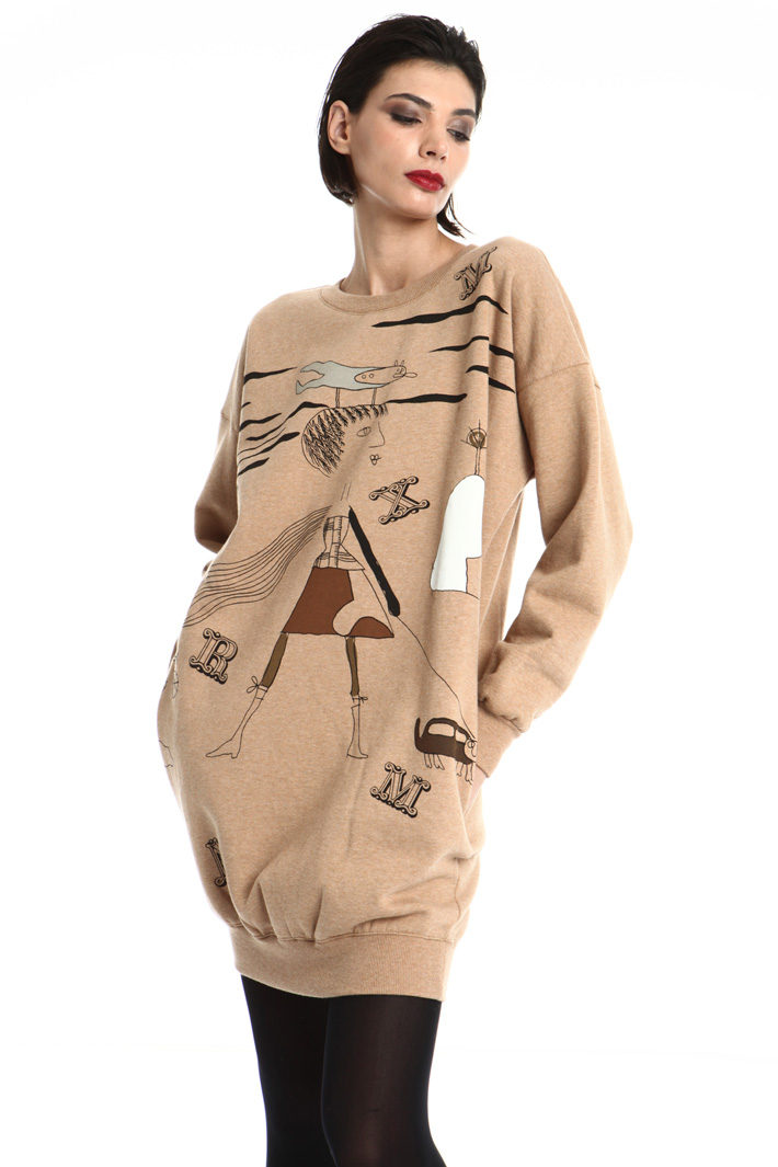 Fleece dress Intrend Fleece dress Intrend