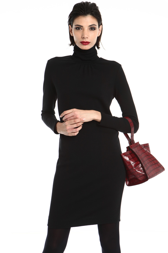Wool jersey tube dress Intrend Wool jersey tube dress Intrend