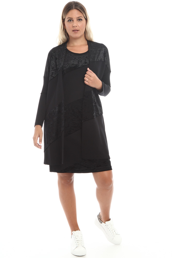 Velvet and jersey suit Intrend Velvet and jersey suit Intrend