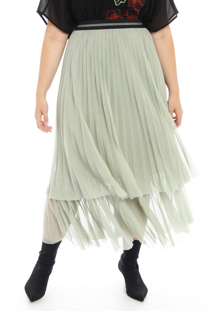Pleated jersey skirt Intrend Pleated jersey skirt Intrend