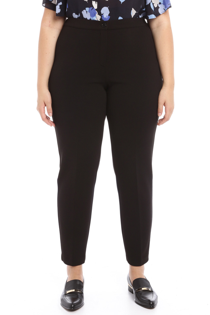 Crepe jersey trousers Intrend Crepe jersey trousers Intrend