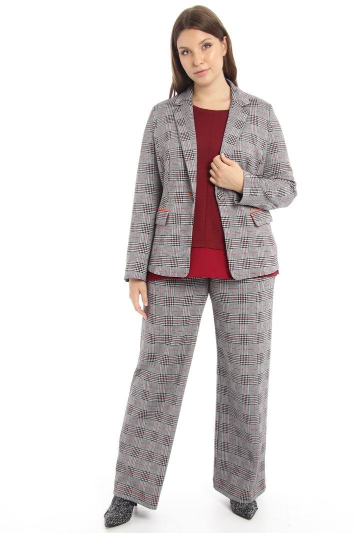 Jacquard jersey trousers Intrend Jacquard jersey trousers Intrend