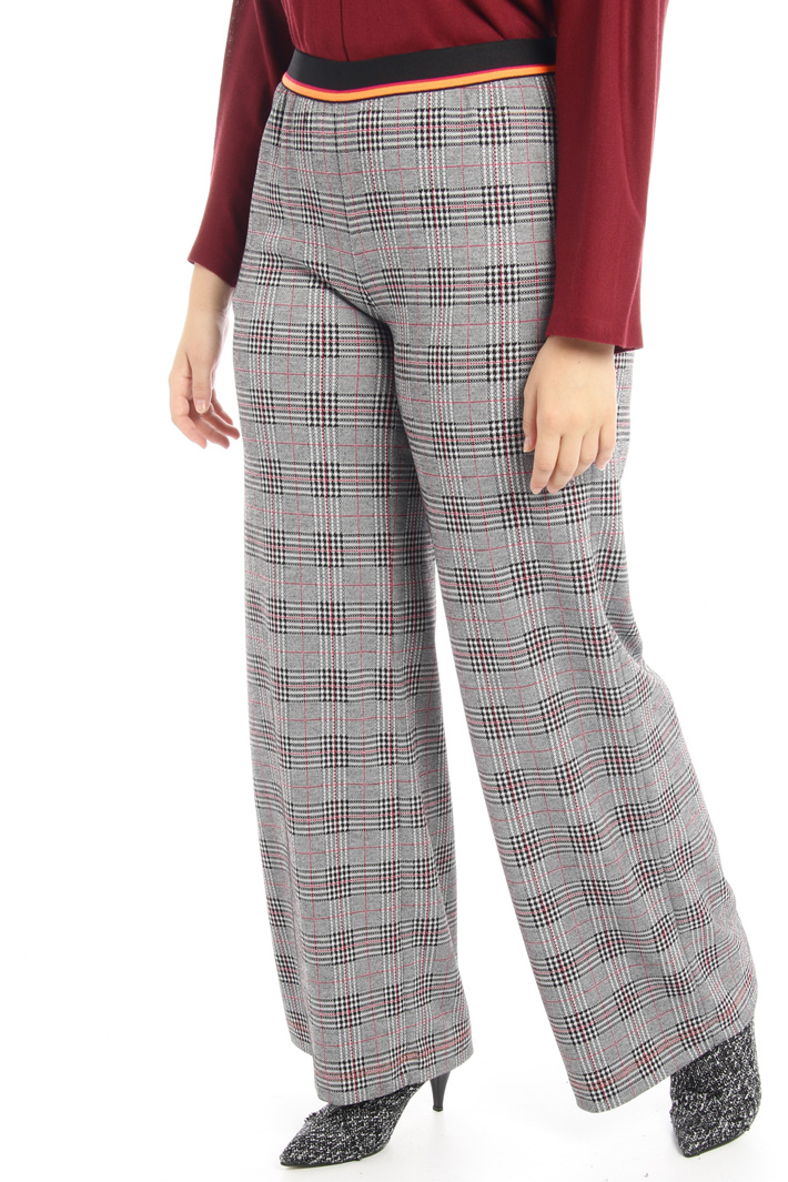 Jacquard jersey trousers Intrend Jacquard jersey trousers Intrend