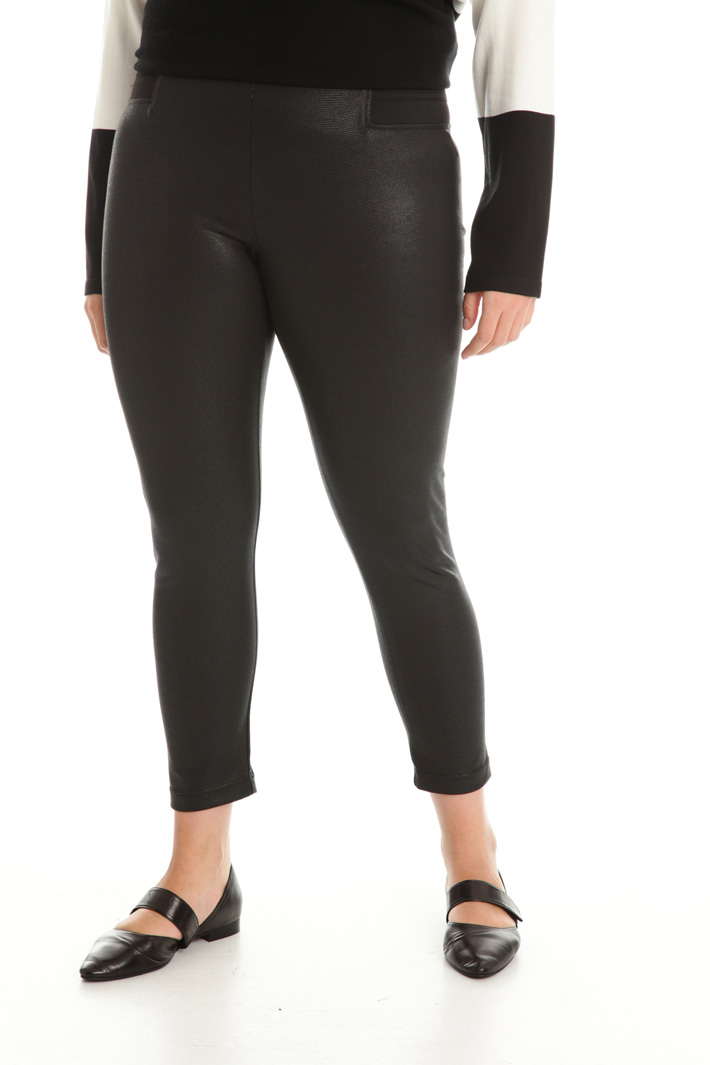 Laminated jersey leggings Intrend Laminated jersey leggings Intrend