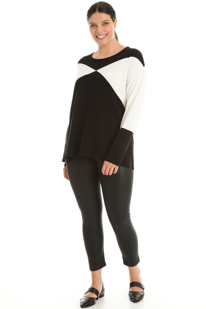 Laminated jersey leggings Intrend Laminated jersey leggings Intrend