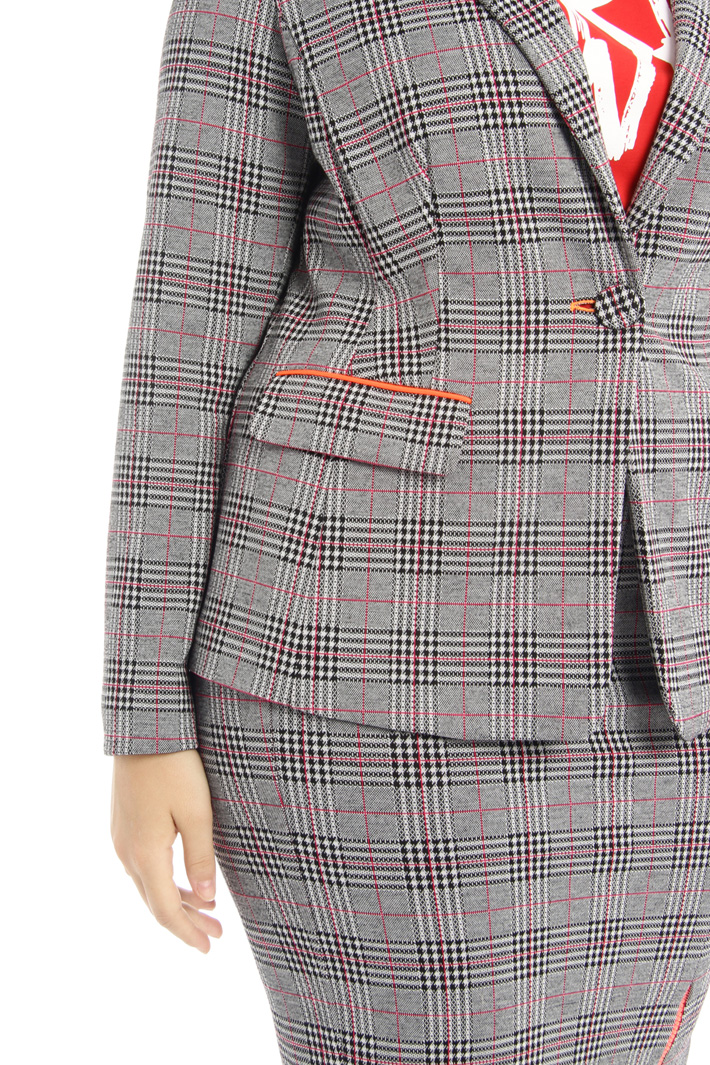 Single-button jersey jacket Intrend Single-button jersey jacket Intrend
