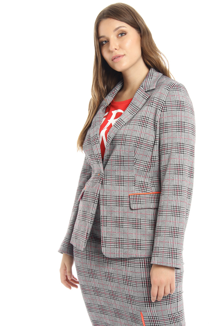 Single-button jersey jacket Intrend Single-button jersey jacket Intrend