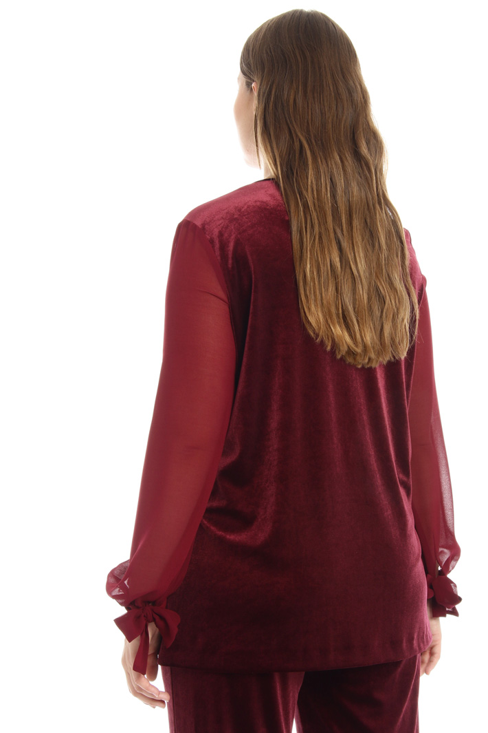 Velvet jersey tunic Intrend Velvet jersey tunic Intrend