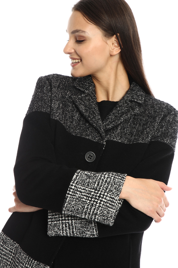 Coat in tweed Intrend Coat in tweed Intrend