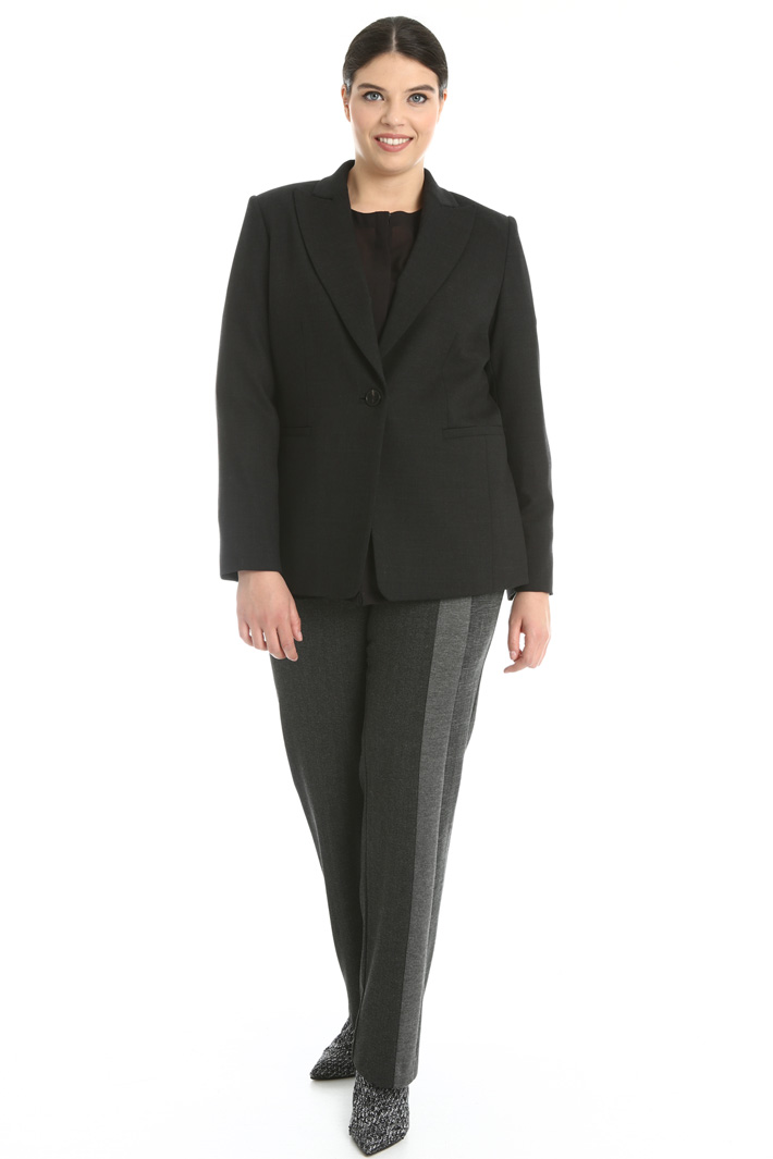 Double wool crêpe jacket Intrend Double wool crêpe jacket Intrend