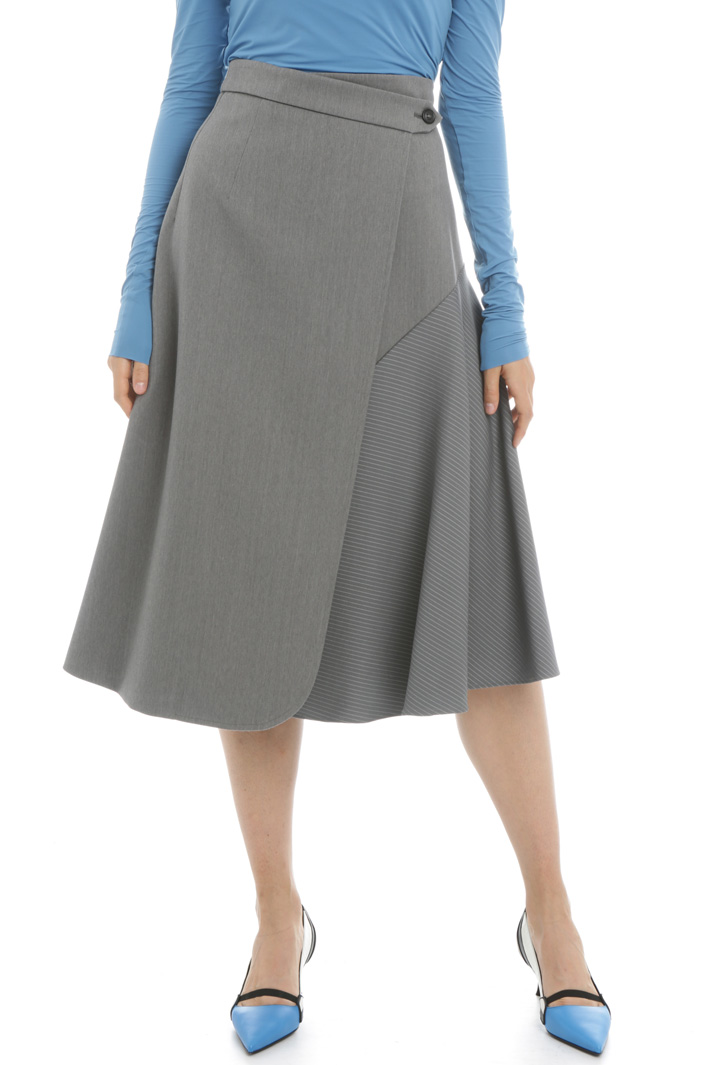 Cotton and wool skirt Intrend Cotton and wool skirt Intrend