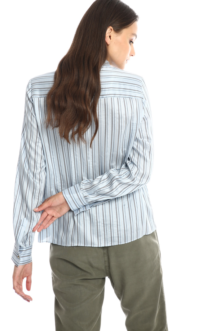Band collar blouse Intrend Band collar blouse Intrend