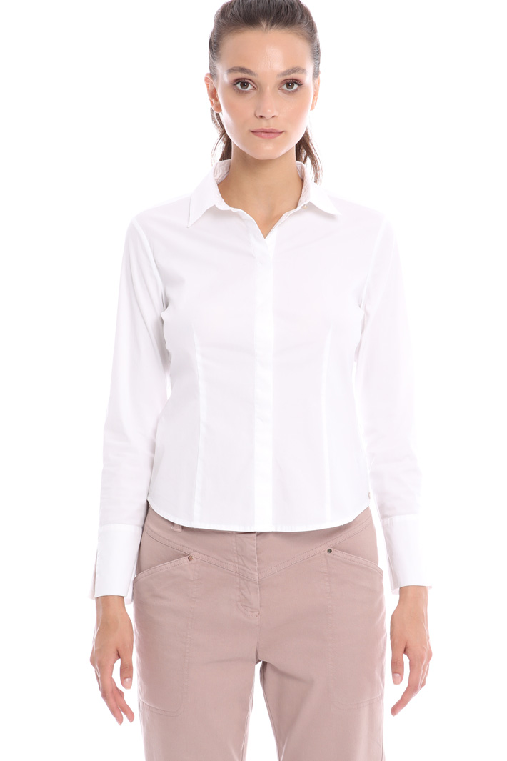 Slim fit cotton shirt Intrend Slim fit cotton shirt Intrend