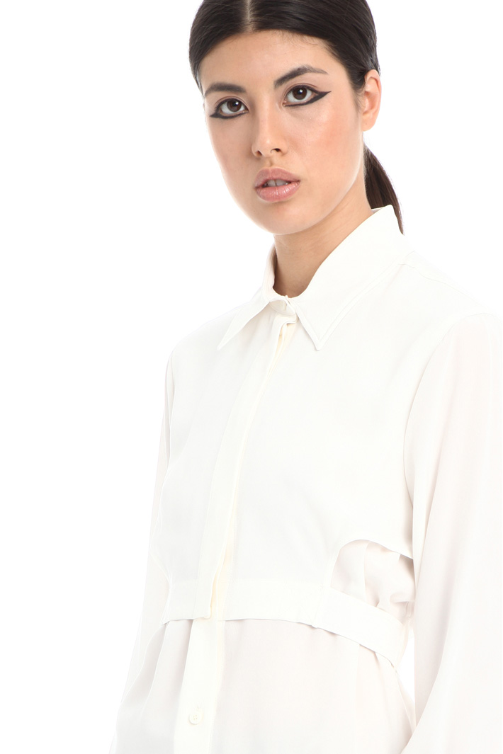 Silk crepe shirt Intrend Silk crepe shirt Intrend