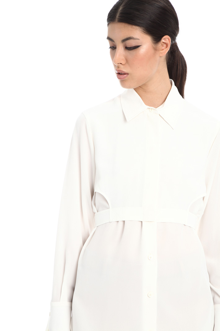 Silk crepe shirt Intrend Silk crepe shirt Intrend