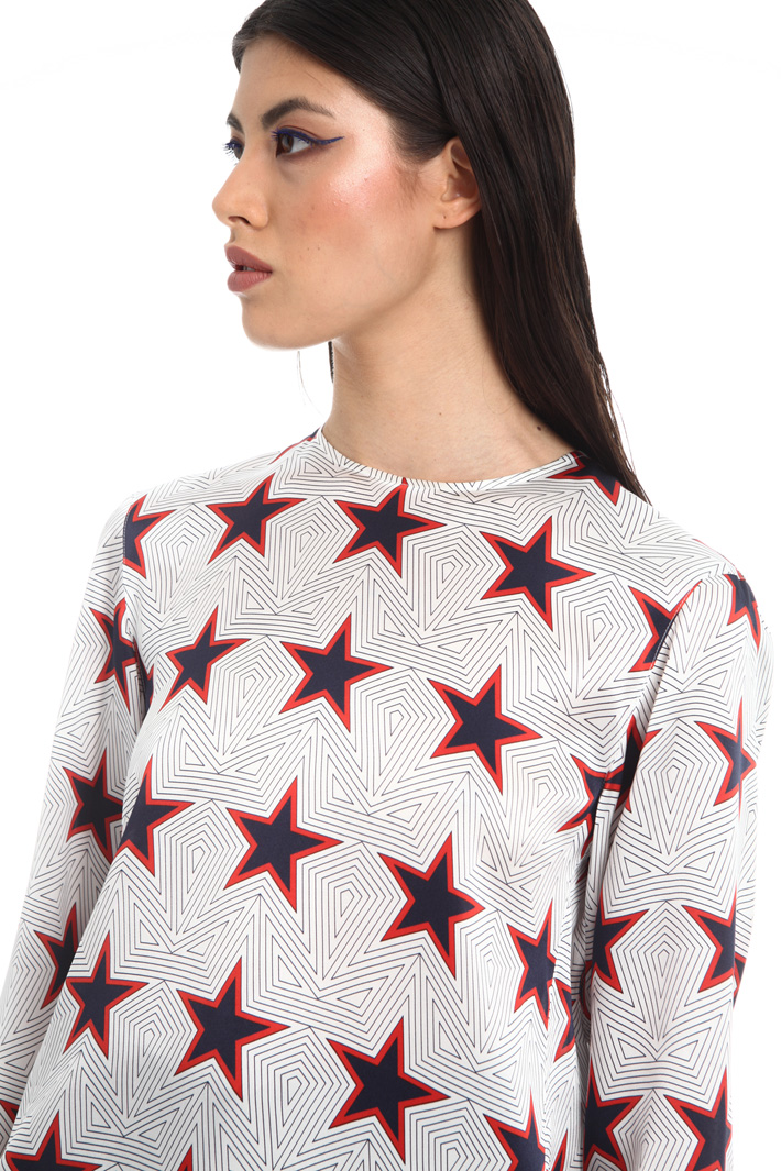 Stars print shirt Intrend Stars print shirt Intrend