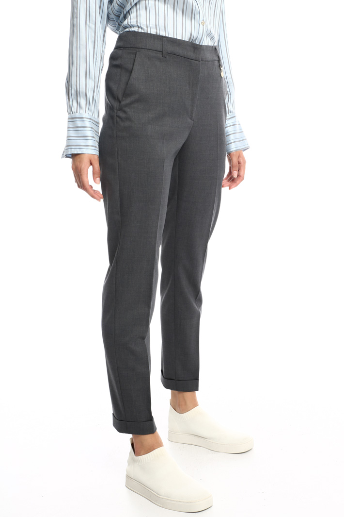 Turn-ups trousers Intrend Turn-ups trousers Intrend