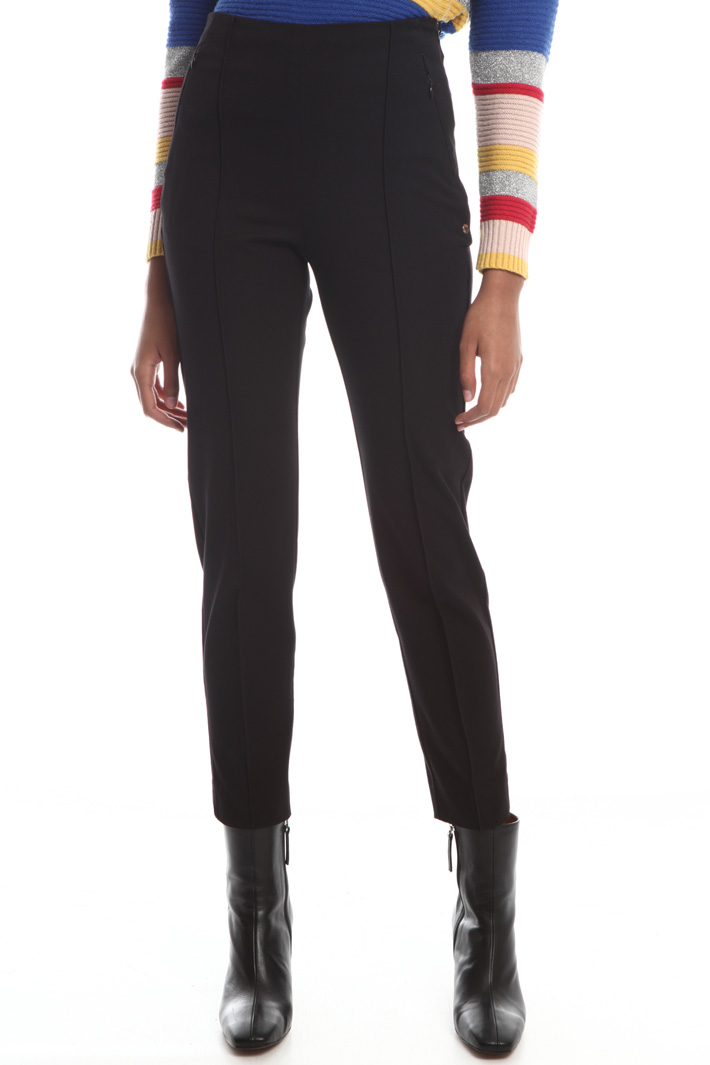 Cotton satin trousers Intrend Cotton satin trousers Intrend