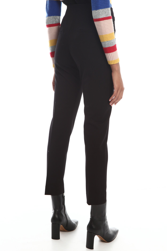 Cotton satin trousers Intrend Cotton satin trousers Intrend