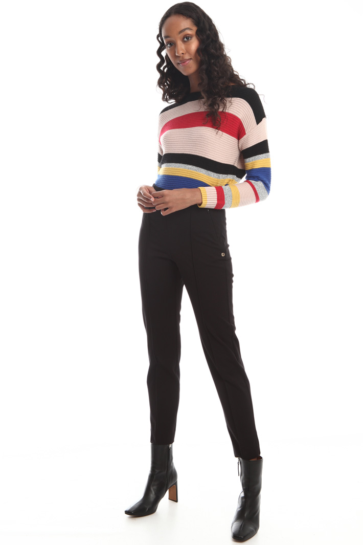 Cotton satin trousers Intrend Cotton satin trousers Intrend