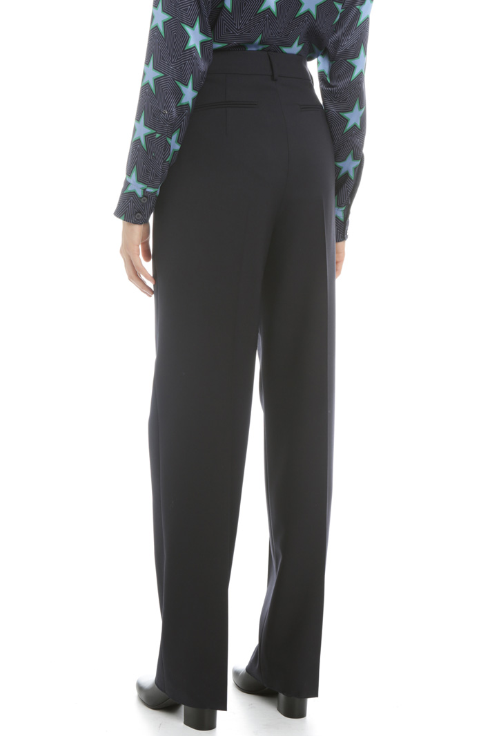 Wool gabardine trousers Intrend Wool gabardine trousers Intrend