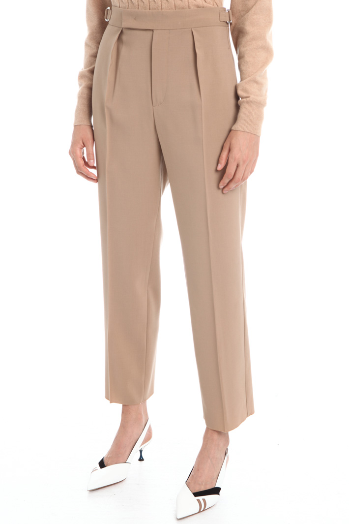 Wool canvas trousers Intrend Wool canvas trousers Intrend