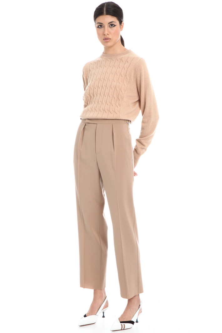 Wool canvas trousers Intrend Wool canvas trousers Intrend