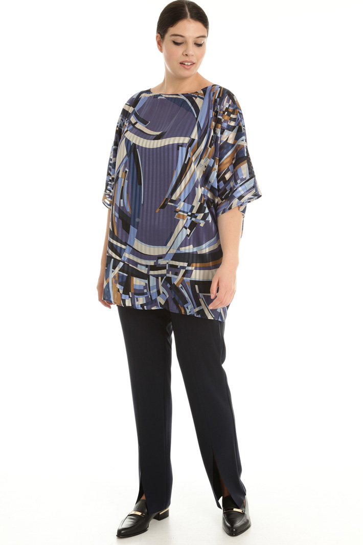 Pure silk satin tunic Intrend Pure silk satin tunic Intrend