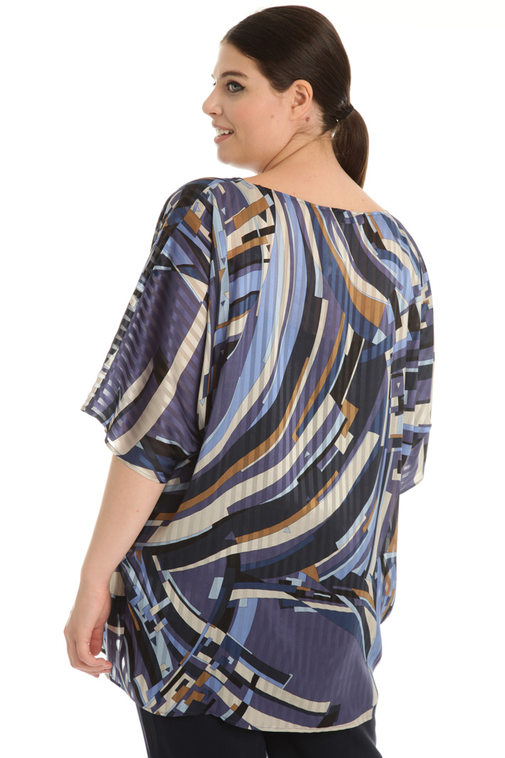 Pure silk satin tunic Intrend Pure silk satin tunic Intrend
