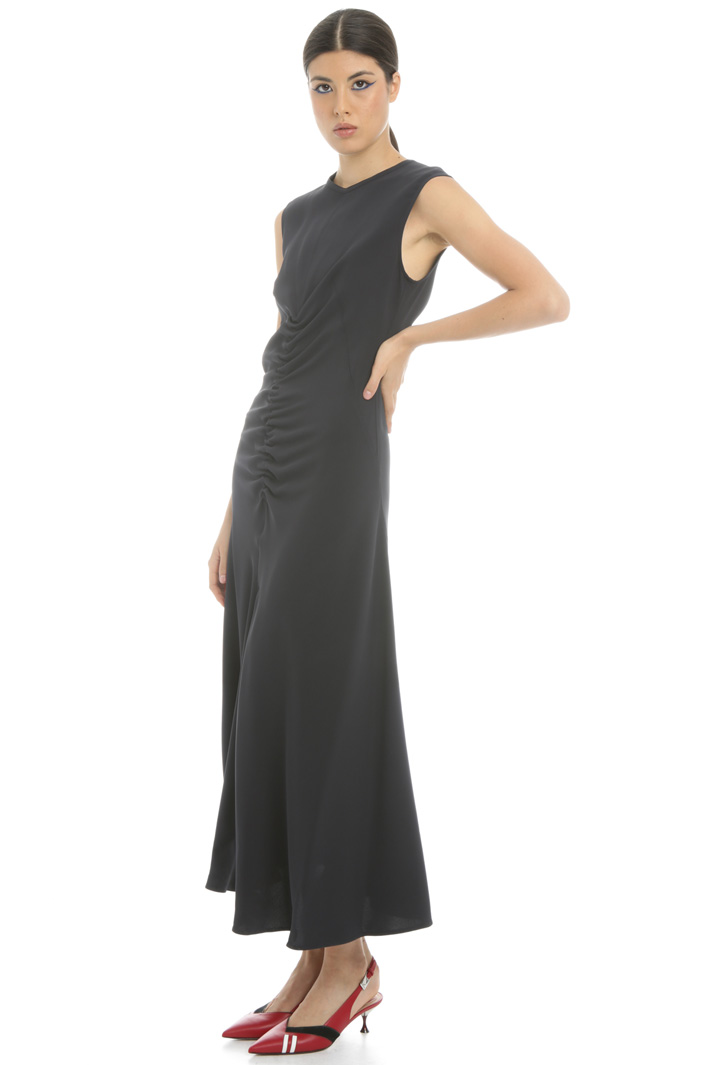 Gathered detail dress Intrend Gathered detail dress Intrend
