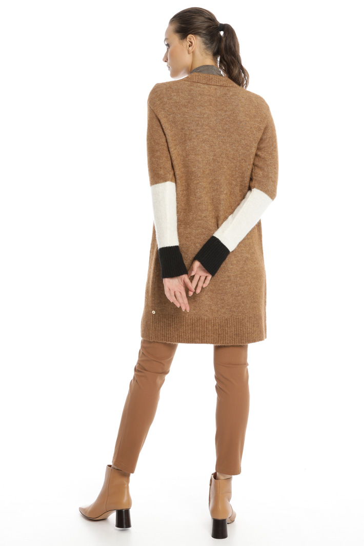 Colour block cardigan Intrend Colour block cardigan Intrend