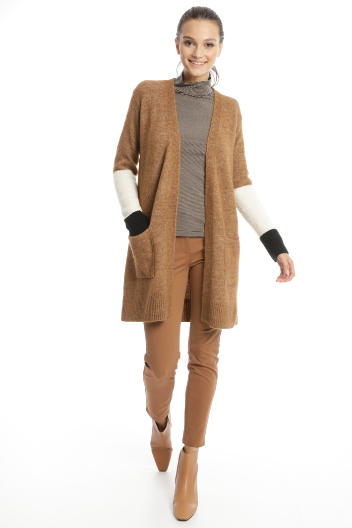 Colour block cardigan Intrend Colour block cardigan Intrend