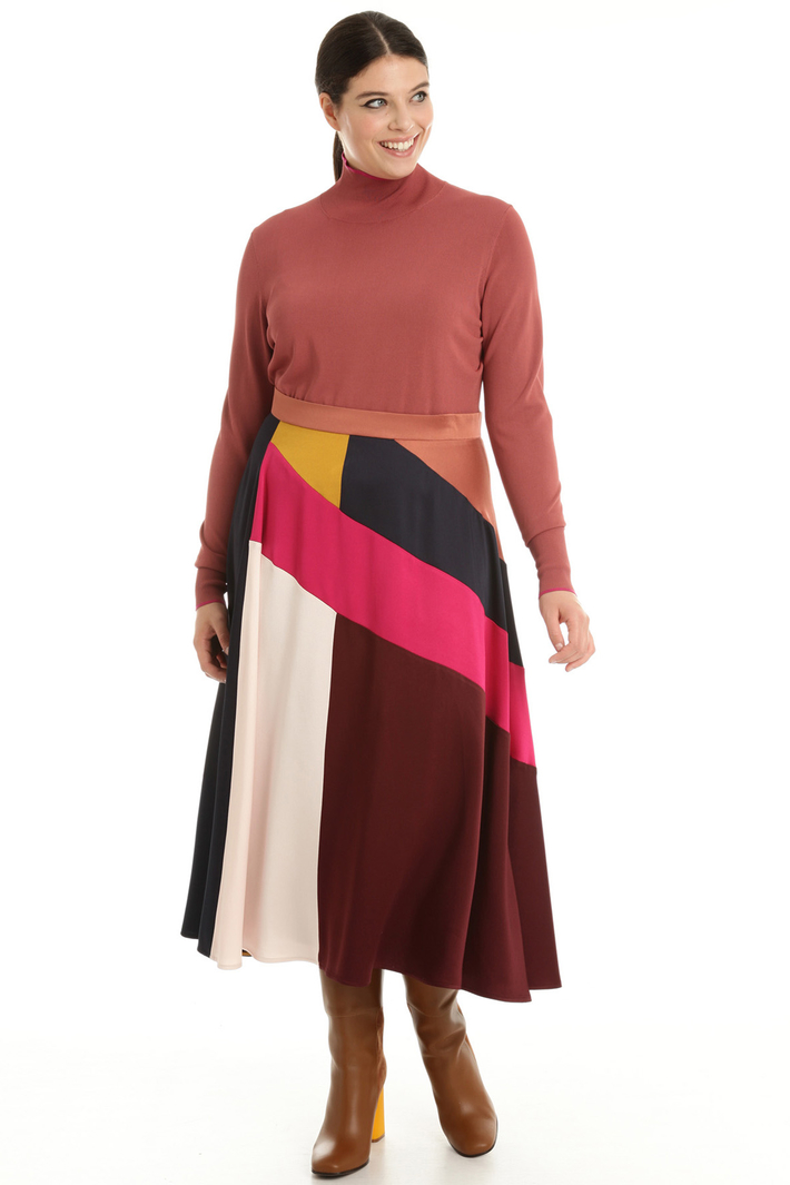 Viscose turtleneck sweater Intrend Viscose turtleneck sweater Intrend
