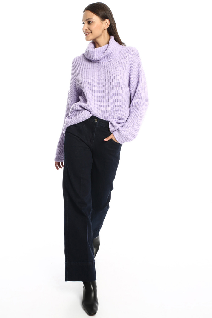 Coocon jumper with maxi-neck Intrend Coocon jumper with maxi-neck Intrend