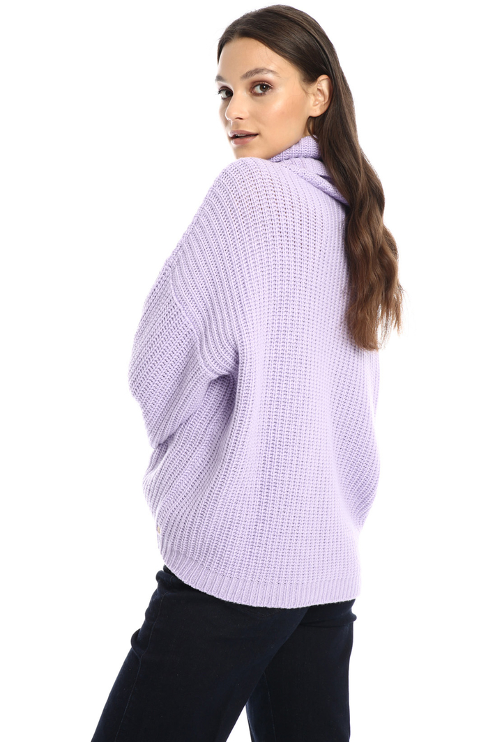 Coocon jumper with maxi-neck Intrend Coocon jumper with maxi-neck Intrend